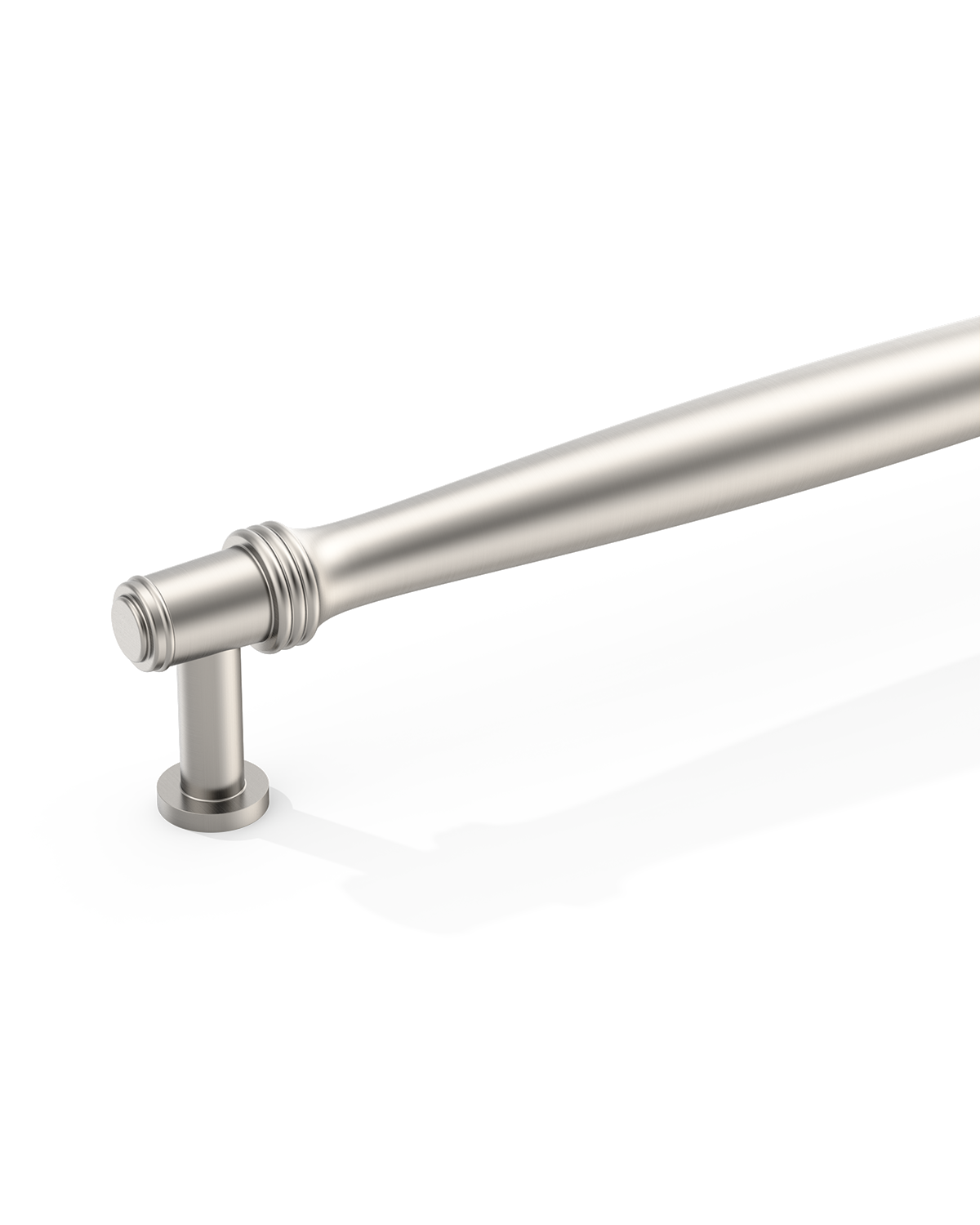 DESIGN4585 Brushed Gold Cabinet Pulls – Modern Organic Tapered Handles for Kitchen Cabinets