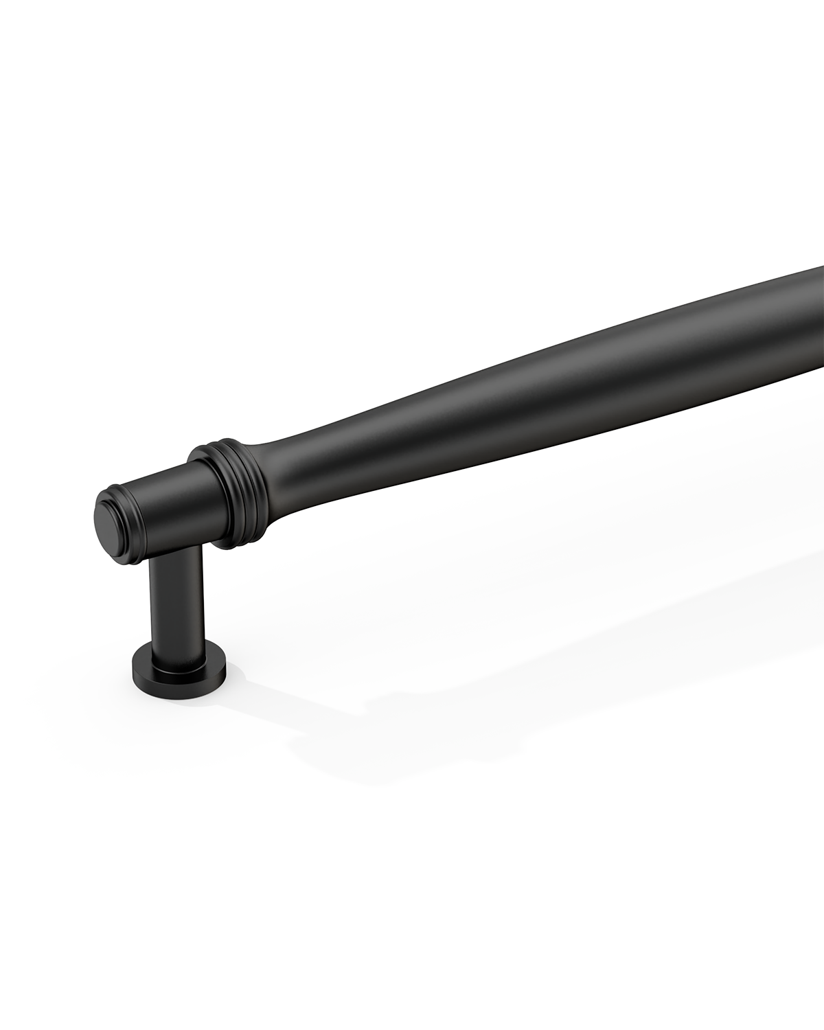 DESIGN4585 Brushed Gold Cabinet Pulls – Modern Organic Tapered Handles for Kitchen Cabinets