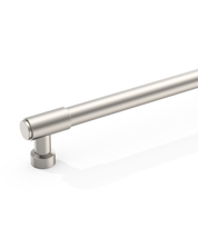DESIGN4592 Matte Black Stepped Cabinet Handles | Heavy-Duty Modern Cylindrical Pulls (5" / 128mm)