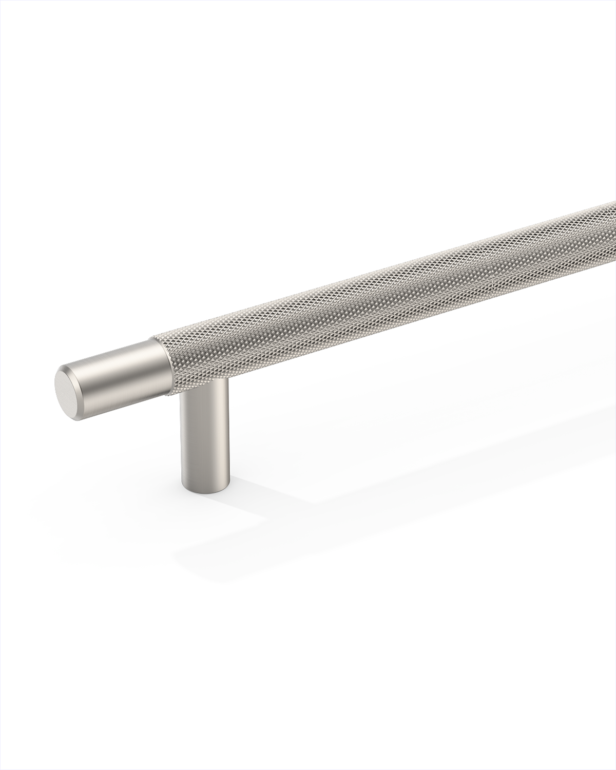 DESIGN6061 Brushed Gold Cabinet Pulls – Rich Minimalist Knurled Handles for Kitchen Cabinets