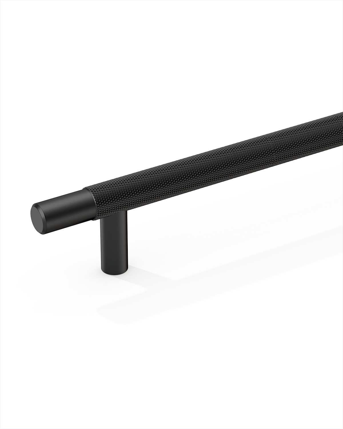 DESIGN6061 Brushed Gold Cabinet Pulls – Rich Minimalist Knurled Handles for Kitchen Cabinets