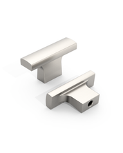 DESIGN4497 Brushed Satin Nickel Cabinet Knobs | Durable Solid Knobs for Drawers & Cabinets