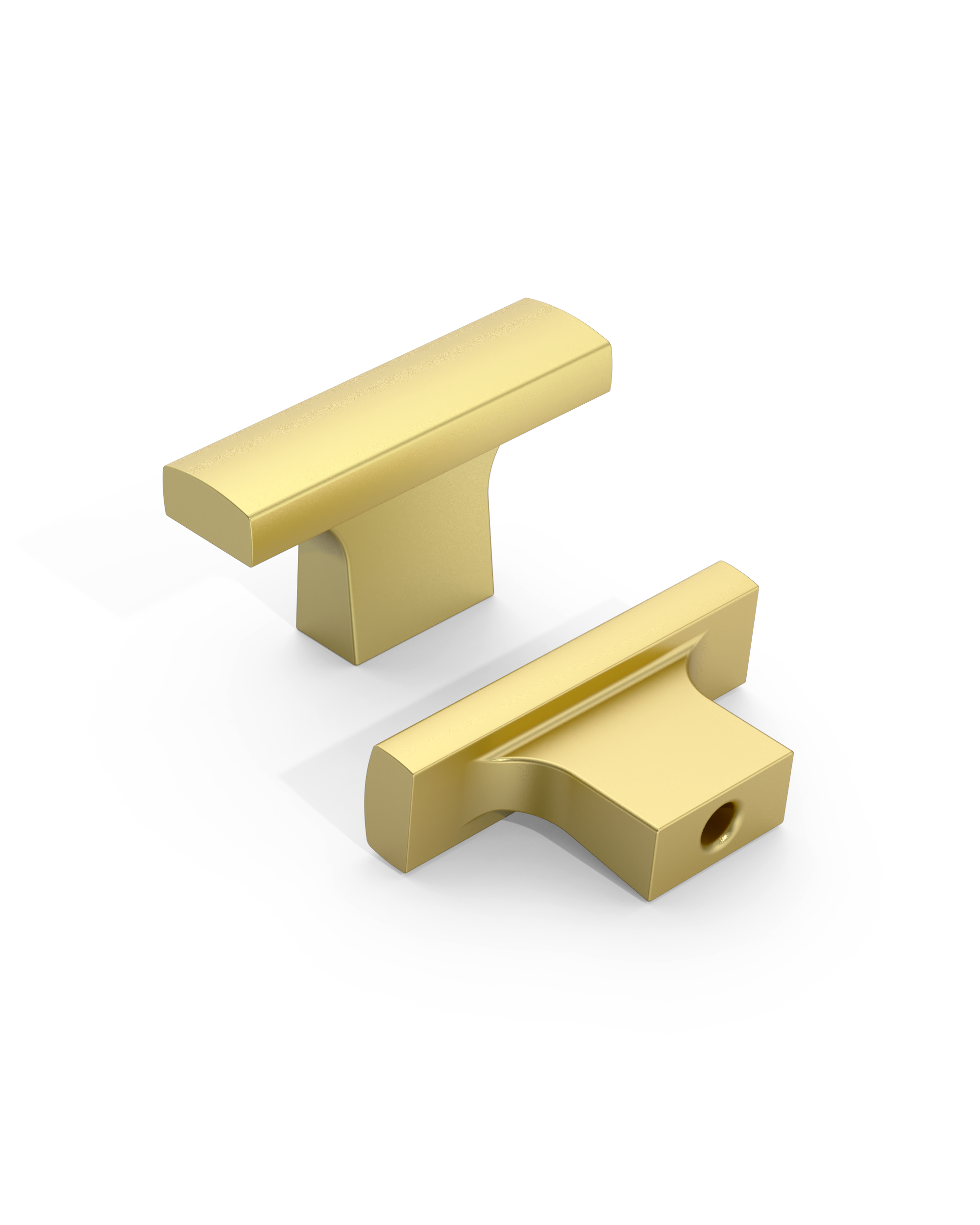 DESIGN4497 Brushed Satin Nickel Cabinet Knobs | Durable Solid Knobs for Drawers & Cabinets