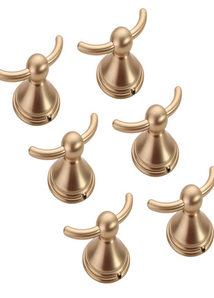 Amerdeco Brushed Brass Towel Racks