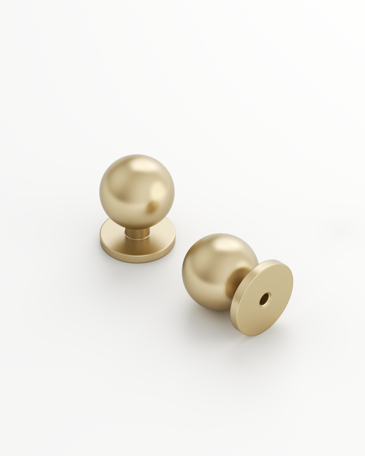 DESIGN1038 Classic Round Rose Ball Cabinet Knobs