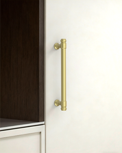 DESIGN2306 Honey Bronze Cabinet Pulls – Industrial-Modern, Ergonomic & Heavy Duty for Light Luxury Kitchen