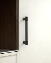 DESIGN4518 Brushed Gold Cabinet Pulls | Accent Knurled Handles for Modern Luxury Kitchens, 3-3/4"