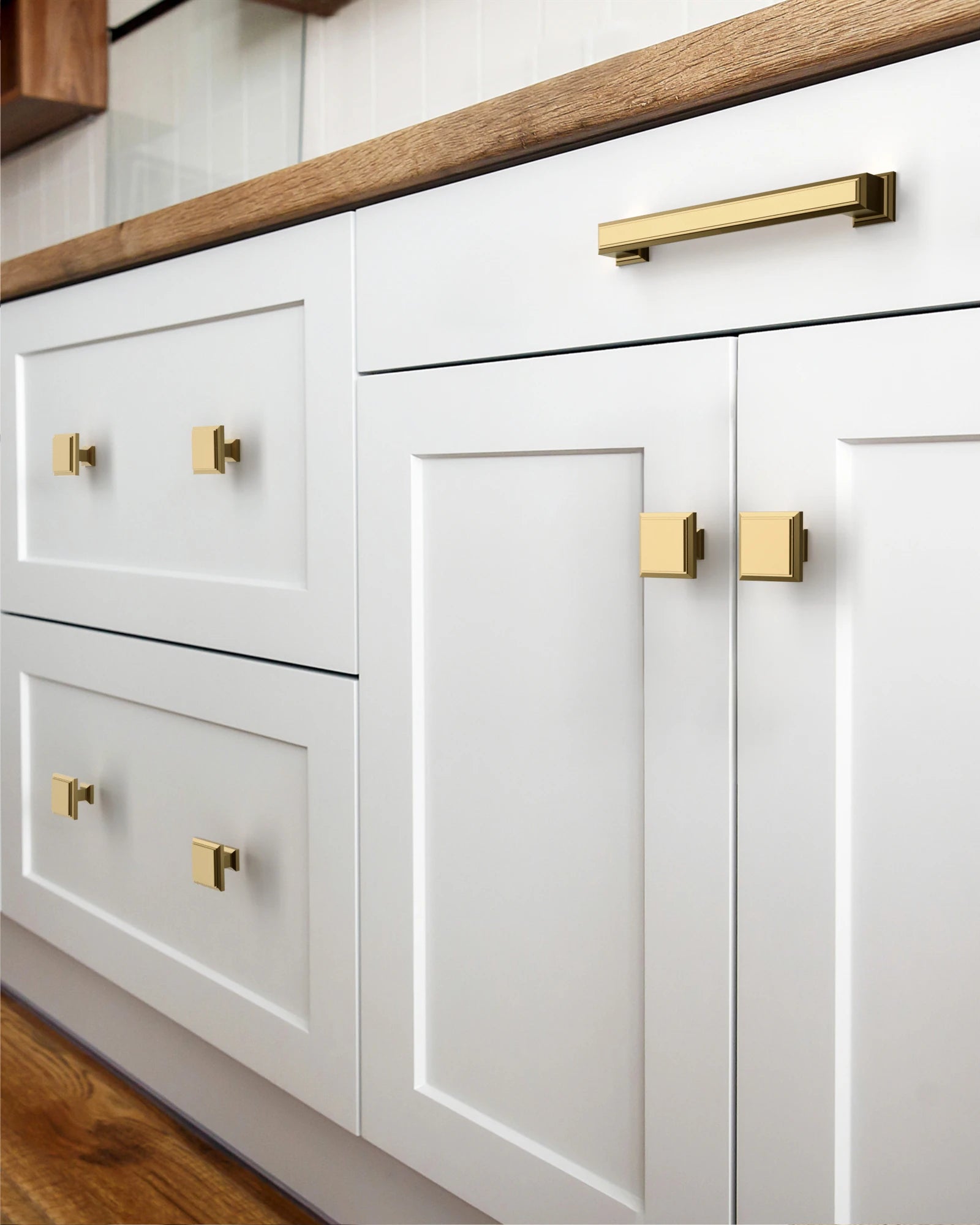 DESIGN1071 Solid Cabinet Knobs – Perfect Match for Modern Kitchens & Bathrooms