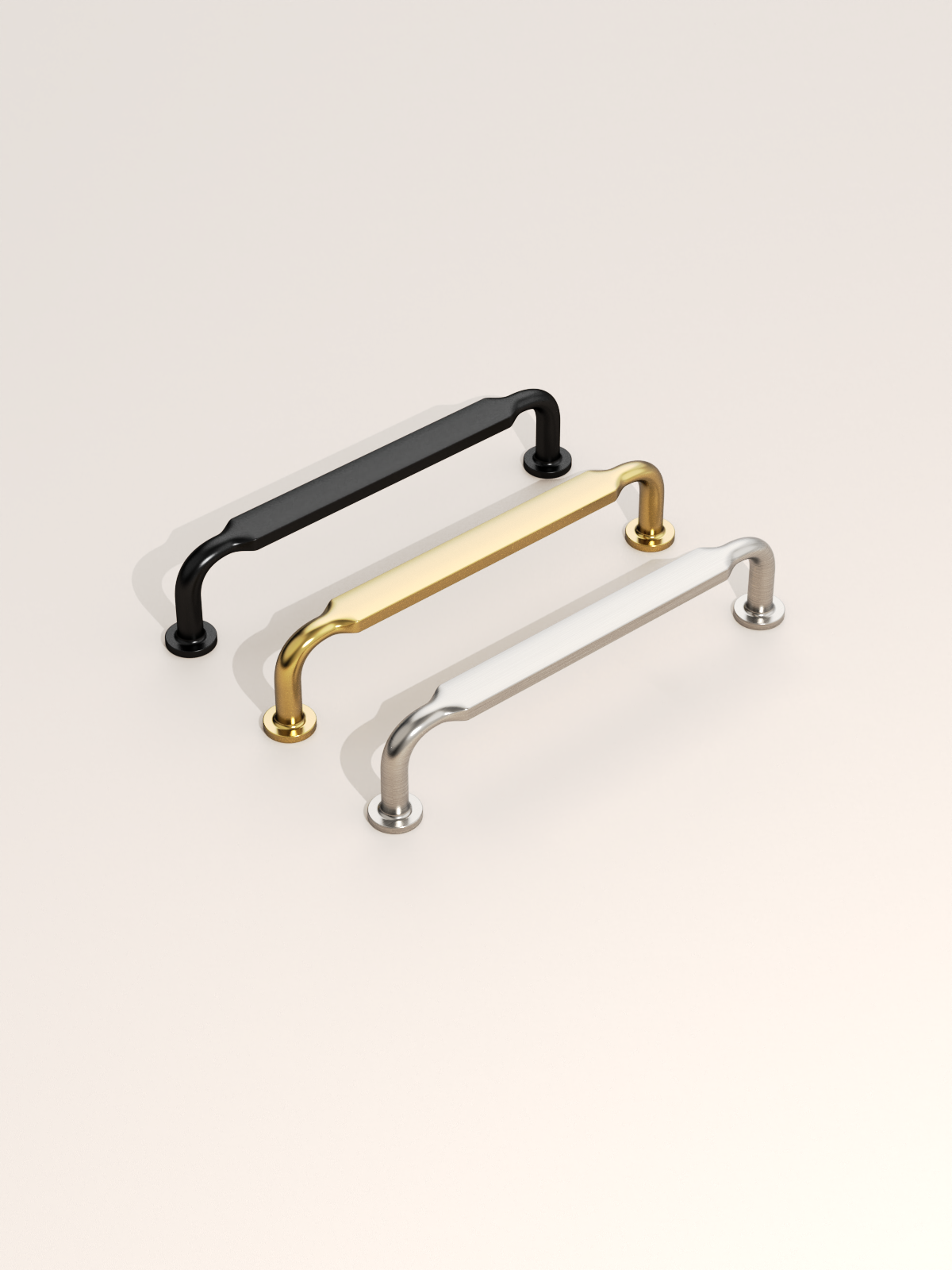 DESIGN2028 Solid Cabinet Handles | Durable & Easy Install for Kitchens, Bathrooms & Closets