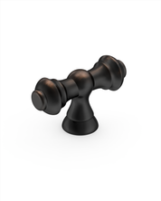 DESIGN3768 Oil Rubbed Bronze T-Bar Cabinet Knobs for Vintage Kitchen | 2.2" Length
