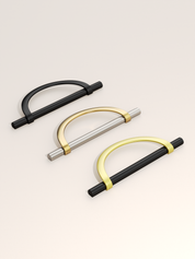 DESIGN3955 Combination Cabinet Pulls – Bar & Cup Pull Design for Drawers & Cabinets