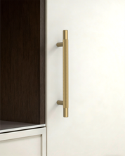 DESIGN6061 Brushed Gold Cabinet Pulls – Rich Minimalist Knurled Handles for Kitchen Cabinets