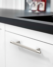 DESIGN6061 Brushed Gold Cabinet Pulls – Rich Minimalist Knurled Handles for Kitchen Cabinets