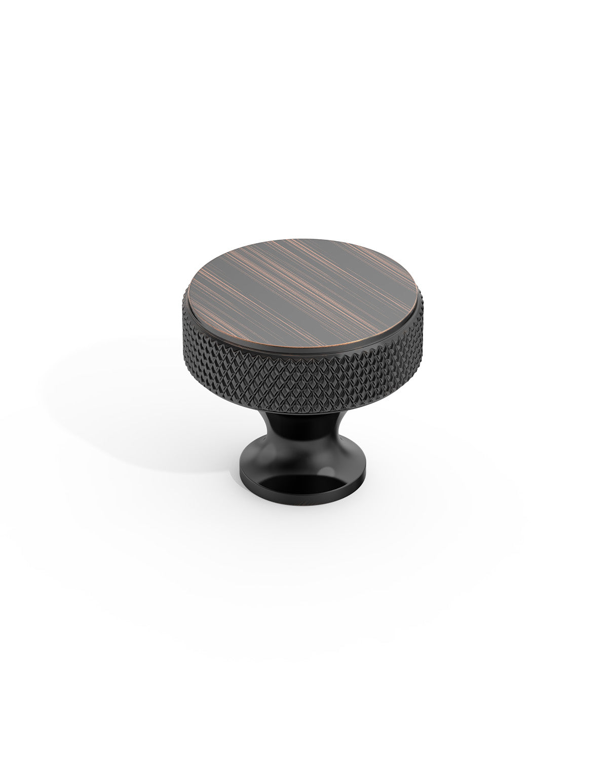 DESIGN4494 Champagne Bronze Knurled Cabinet Knobs | Kitchen Drawer, Cupboard & Wardrobe Handles