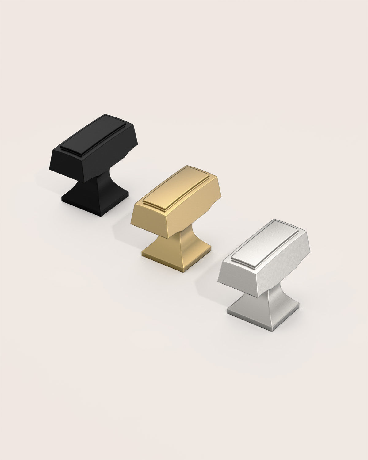 DESIGN3067 Champagne Bronze Cabinet Knobs | 1.4" Round Drawer Pulls for Cabinets & Dressers