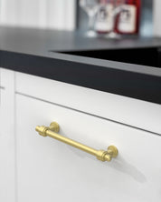 DESIGN2249 Modern Cabinet Handles | Straight Bar Drawer Pulls for Kitchen Cabinets, Closets & Dressers