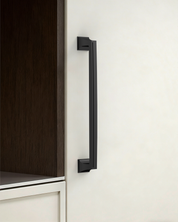 DESIGN3067 Recessed Flat Bar Pull for Luxury Kitchens (5", Brushed Satin Nickel)