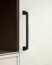 DESIGN3067 Recessed Flat Bar Pull for Luxury Kitchens (5", Brushed Satin Nickel)