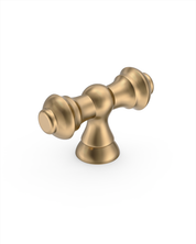 DESIGN3768 Oil Rubbed Bronze T-Bar Cabinet Knobs for Vintage Kitchen | 2.2" Length