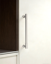 DESIGN4592 Matte Black Stepped Cabinet Handles | Heavy-Duty Modern Cylindrical Pulls (5" / 128mm)