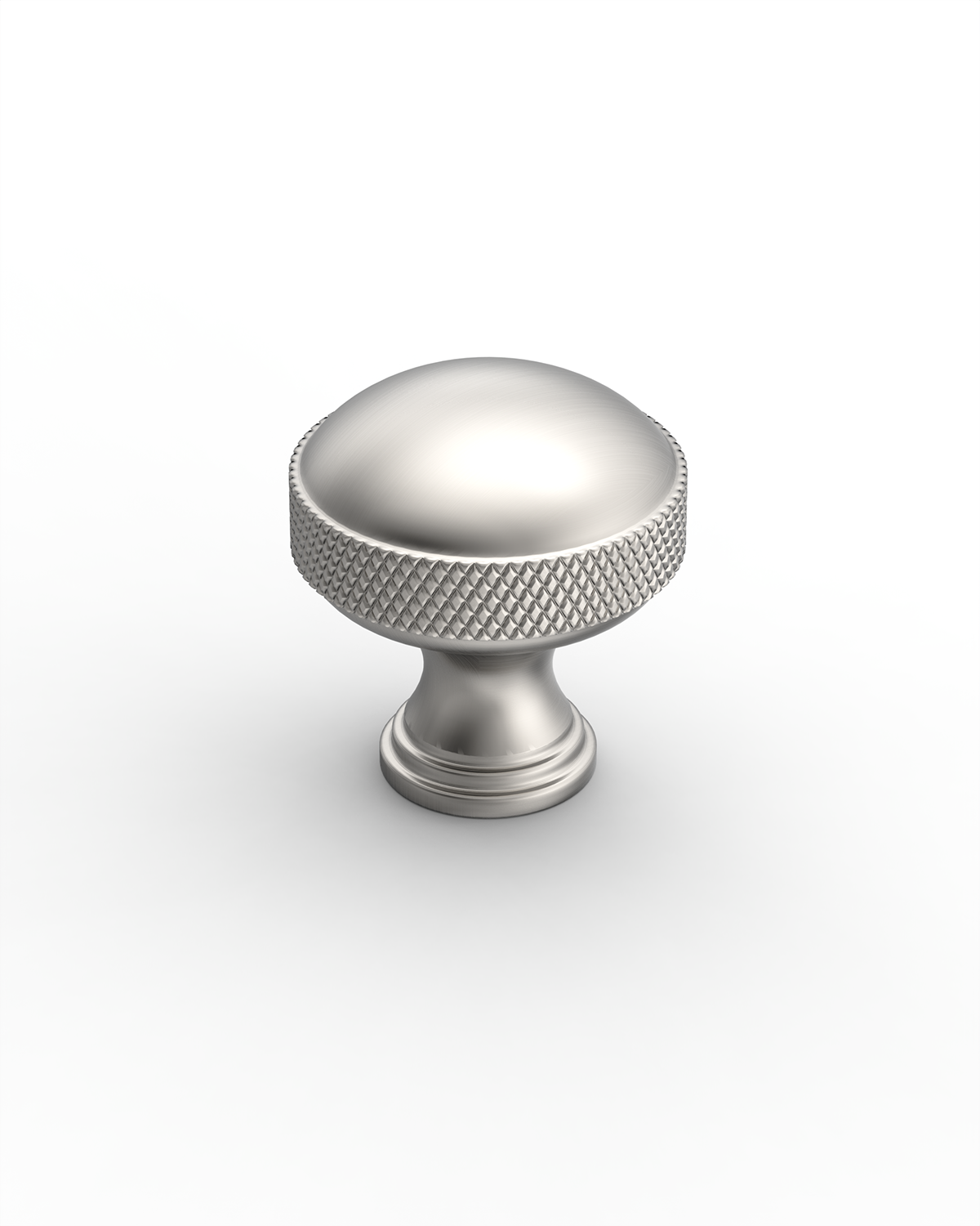 DESIGN4602 Modern Organic Champagne Bronze Cabinet Knobs – Diamond Knurled Domed Drawer Pulls