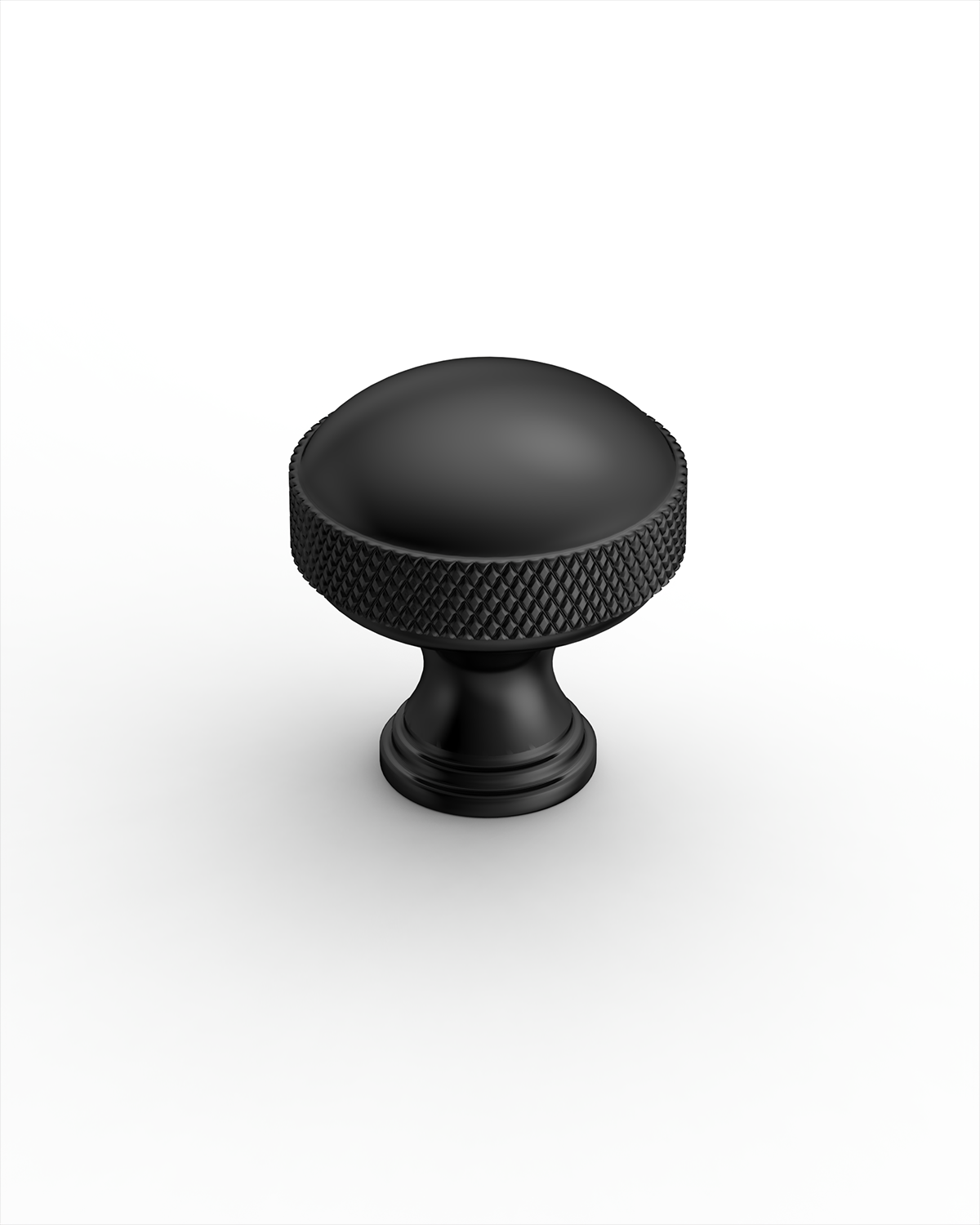 DESIGN4602 Modern Organic Champagne Bronze Cabinet Knobs – Diamond Knurled Domed Drawer Pulls