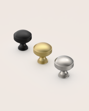 DESIGN4602 Modern Organic Champagne Bronze Cabinet Knobs – Diamond Knurled Domed Drawer Pulls