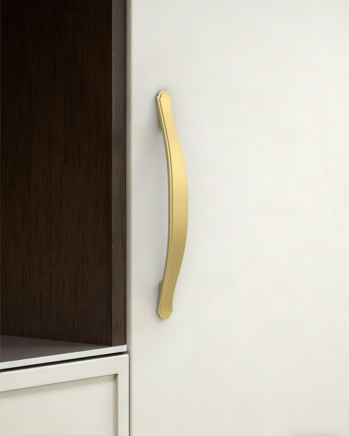 DESIGN2792 Vintage Scrolled Arch Cabinet Pulls