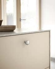 DESIGN4602 Modern Organic Champagne Bronze Cabinet Knobs – Diamond Knurled Domed Drawer Pulls
