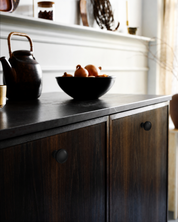 DESIGN4602 Modern Organic Champagne Bronze Cabinet Knobs – Diamond Knurled Domed Drawer Pulls