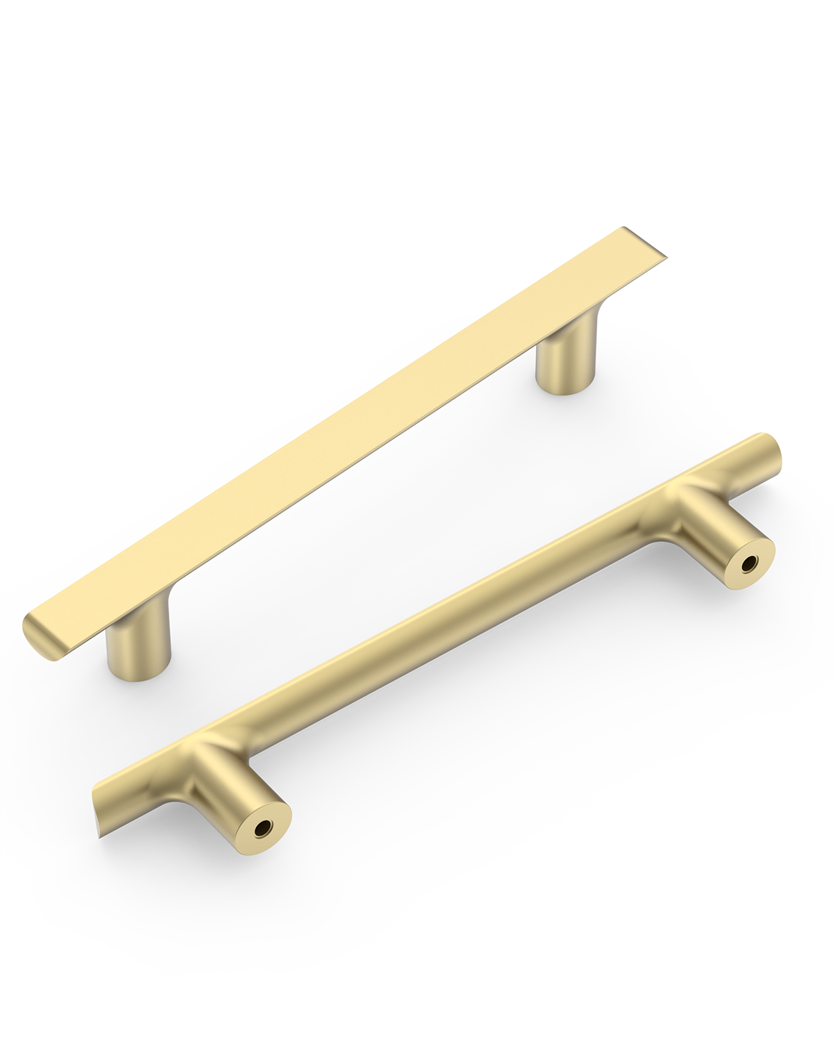 DESIGN3273 Champagne Bronze Cabinet Pulls – Warm Modern Elegant Kitchen Handles, Easy to Install & Durable