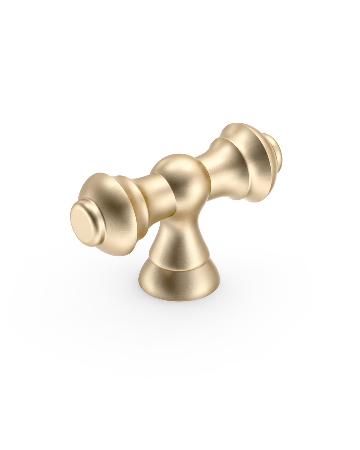 DESIGN3768 Oil Rubbed Bronze T-Bar Cabinet Knobs for Vintage Kitchen | 2.2" Length