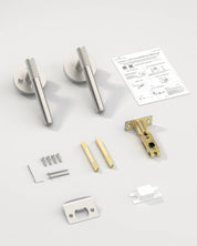 DESIGNZR02 Door Handles – Heavy Duty Privacy Levers for Bedroom & Bathroom