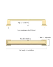 DESIGN2044 Solid Cabinet Handles | Minimalist Modern Design for Kitchen & Bathroom