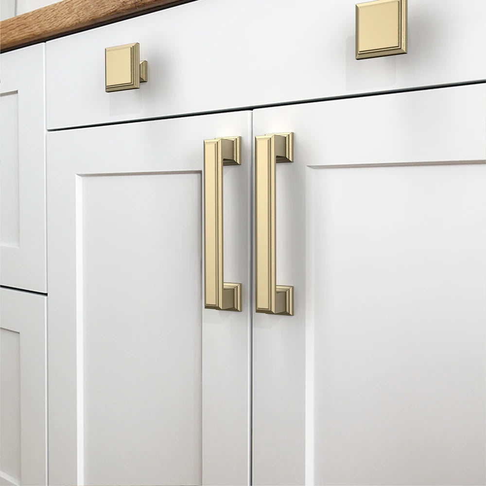 DESIGN2044 Solid Cabinet Handles | Minimalist Modern Design for Kitchen & Bathroom