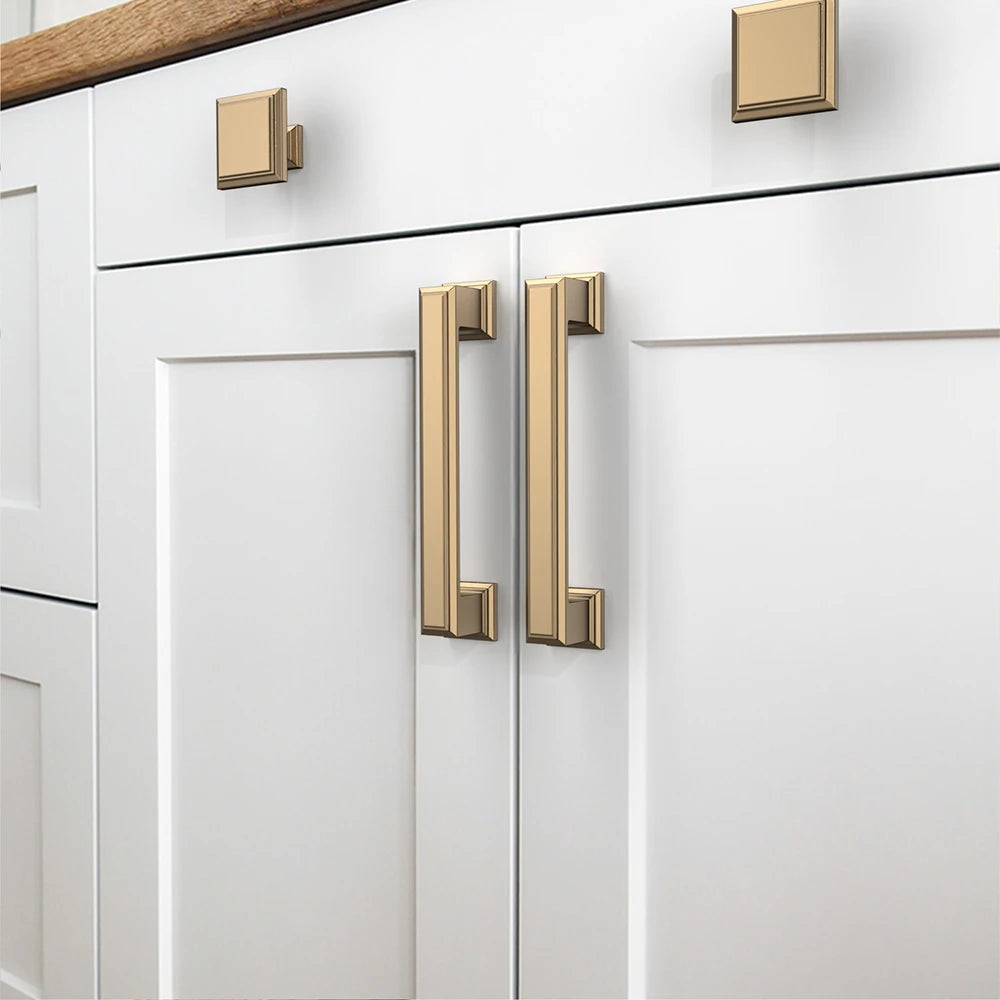 DESIGN2044 Solid Cabinet Handles | Minimalist Modern Design for Kitchen & Bathroom