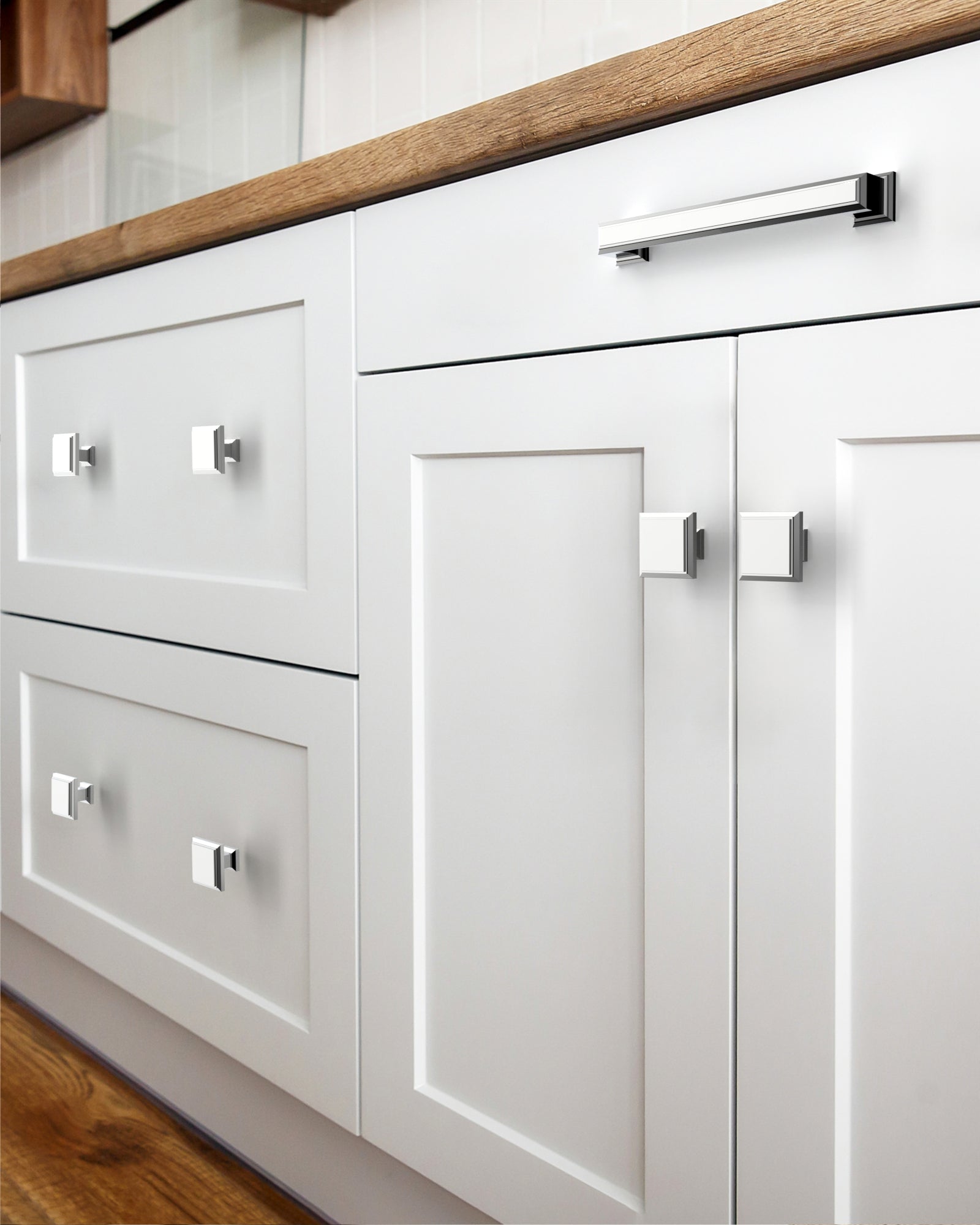 DESIGN1071 Solid Cabinet Knobs – Perfect Match for Modern Kitchens & Bathrooms