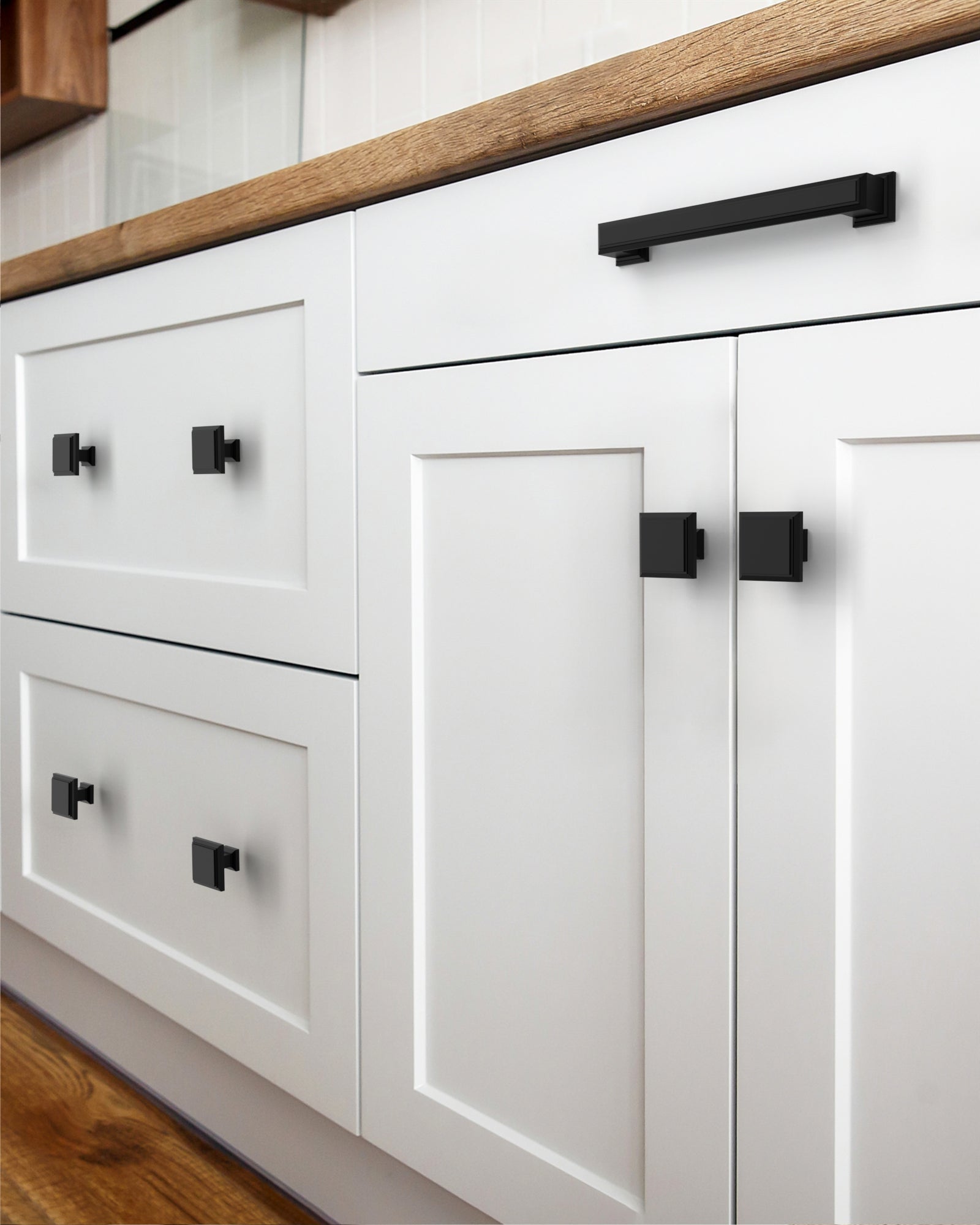 DESIGN1071 Solid Cabinet Knobs – Perfect Match for Modern Kitchens & Bathrooms