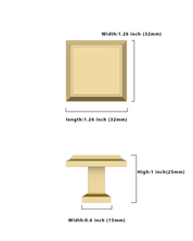 DESIGN1071 Solid Cabinet Knobs – Perfect Match for Modern Kitchens & Bathrooms