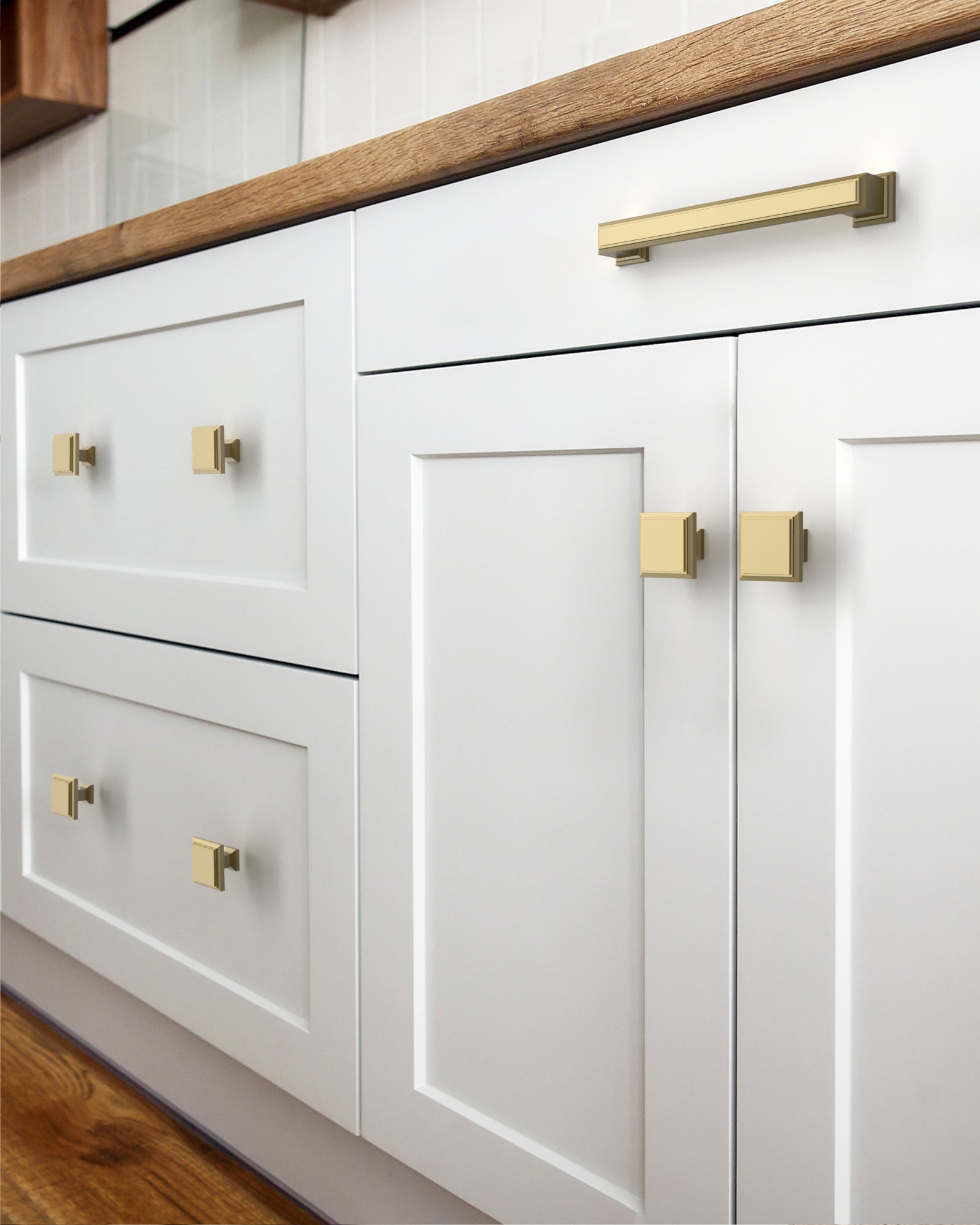 DESIGN1071 Solid Cabinet Knobs – Perfect Match for Modern Kitchens & Bathrooms