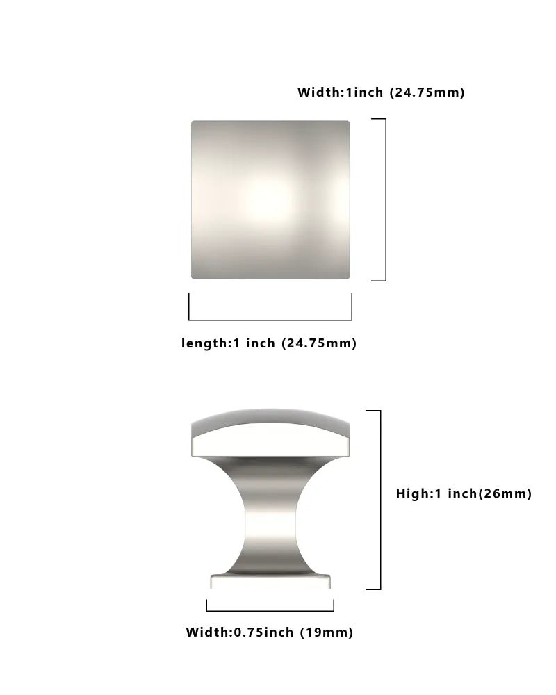 DESIGN1477 Solid Cabinet Knobs – Premium Materials, Easy to Install, Perfect for Modern Cabinets