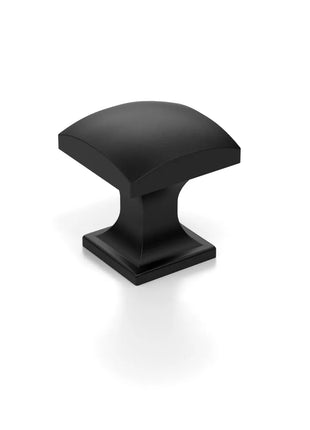 DESIGN2461 Matte Black Solid Knob