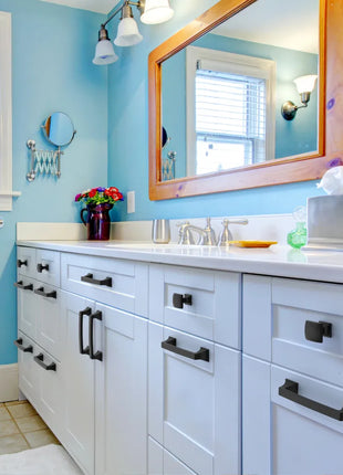 DESIGN2461 Matte Black Solid Handles