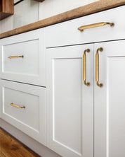 DESIGN2028 Solid Cabinet Handles | Durable & Easy Install for Kitchens, Bathrooms & Closets