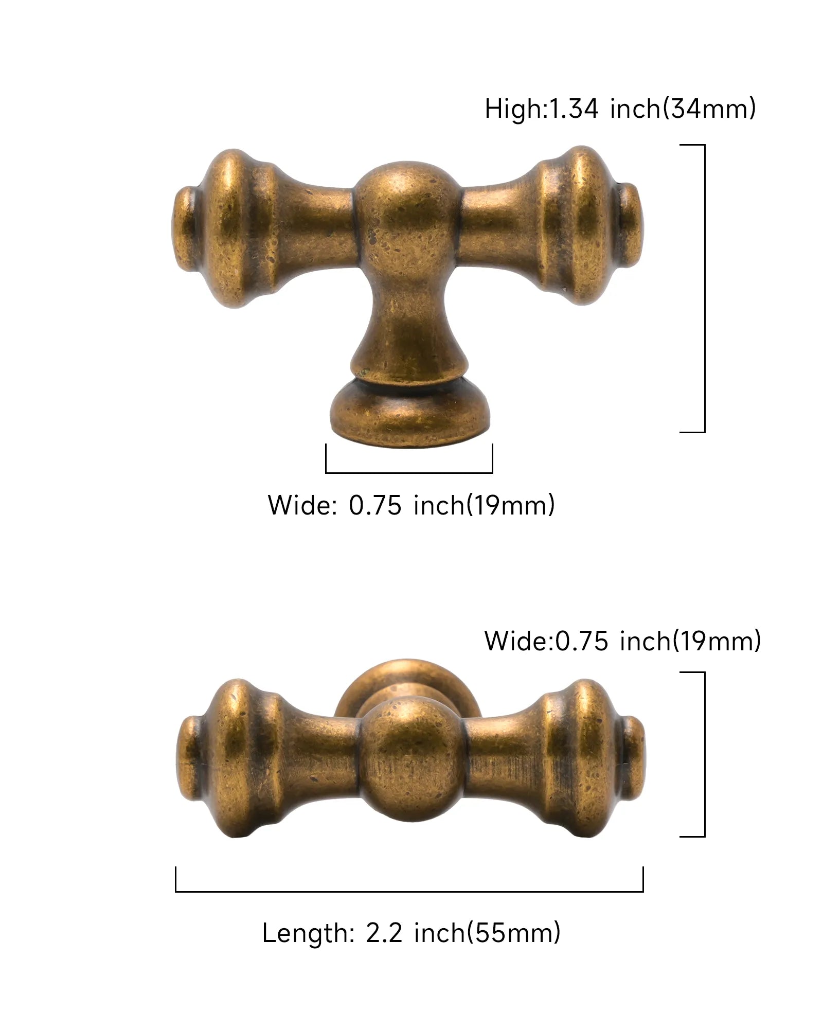 DESIGN3768 Cabinet Knobs for Kitchens & Dressers – Durable, Simple Installation, Everyday Use
