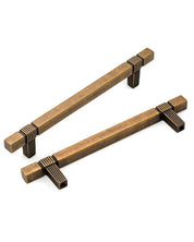 DESIGN3909 Solid Cabinet Pulls – Square Kitchen Handles for Cabinets & Drawers