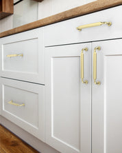 DESIGN2028 Solid Cabinet Handles | Durable & Easy Install for Kitchens, Bathrooms & Closets