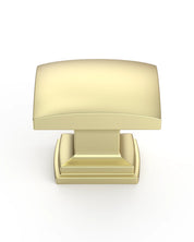 DESIGN2828 Solid Cabinet Knobs – Square Single Hole Knobs for Drawers & Cabinets