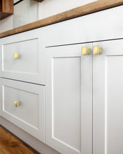 DESIGN2828 Solid Cabinet Knobs – Square Single Hole Knobs for Drawers & Cabinets