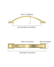 DESIGN3150 Solid Cabinet Handles | Durable & Easy Install for Kitchens, Bathrooms & Closets